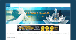 Desktop Screenshot of healingwayonline.com