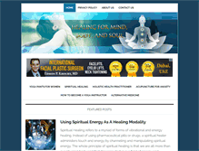 Tablet Screenshot of healingwayonline.com